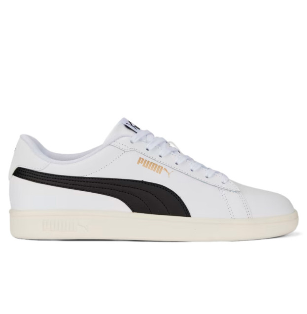 Puma Smash 3.0 White Black Gold 390987-03