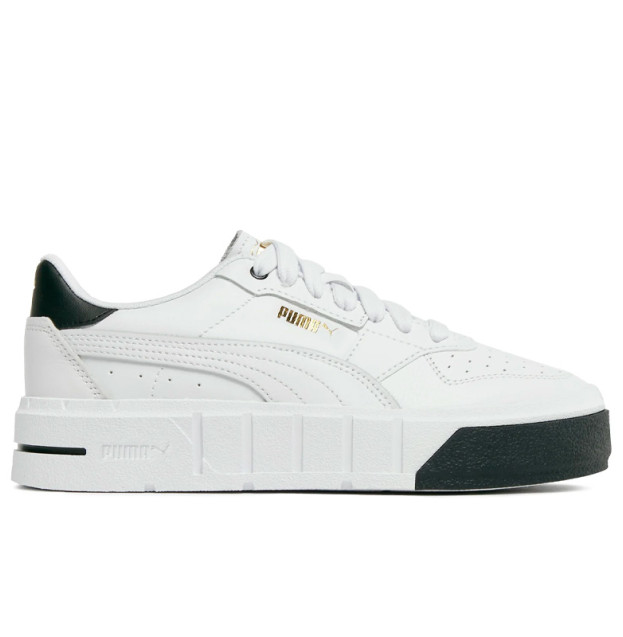 Puma Cali Court Leather White Black 393802-01