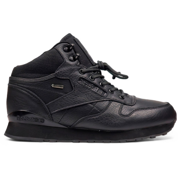 Reebok Classic High Leather Black З ХУТРОМ