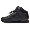 Reebok Classic High Leather Black С МЕХОМ
