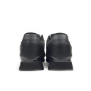 Reebok Classic Leather Black С ФЛИСОМ