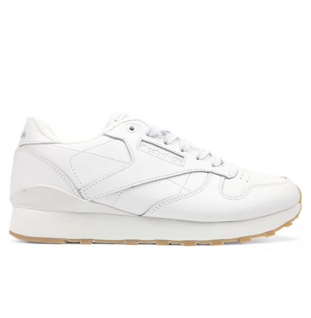 Reebok Classic Leather White Gym З ФЛІСОМ