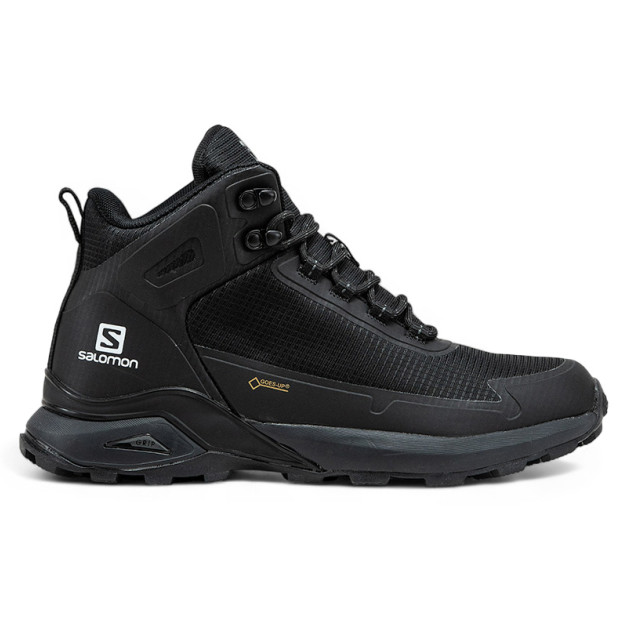 Salomon Cross Hike Gore-Tex Black White З ХУТРОМ