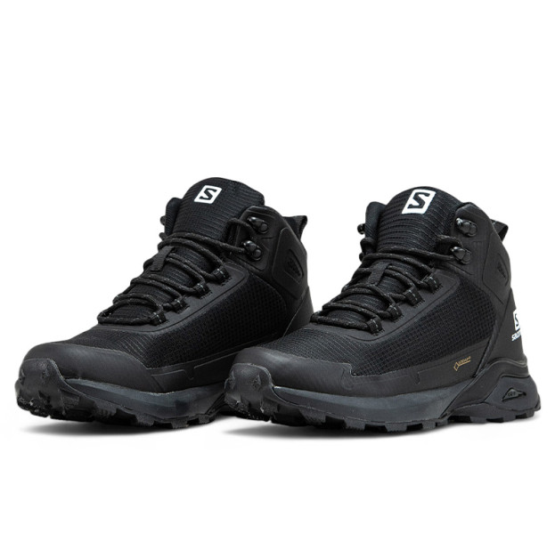 Salomon Cross Hike Gore-Tex Black White З ХУТРОМ