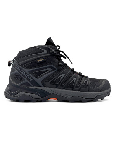 Salomon Speed Cross Pro Gore-Tex Black Grey С МЕХОМ