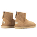 UGG Classic Mini Chestnut Silver Zip