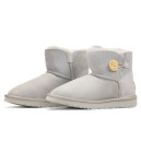 UGG Classic Mini Bailey Button Light Grey