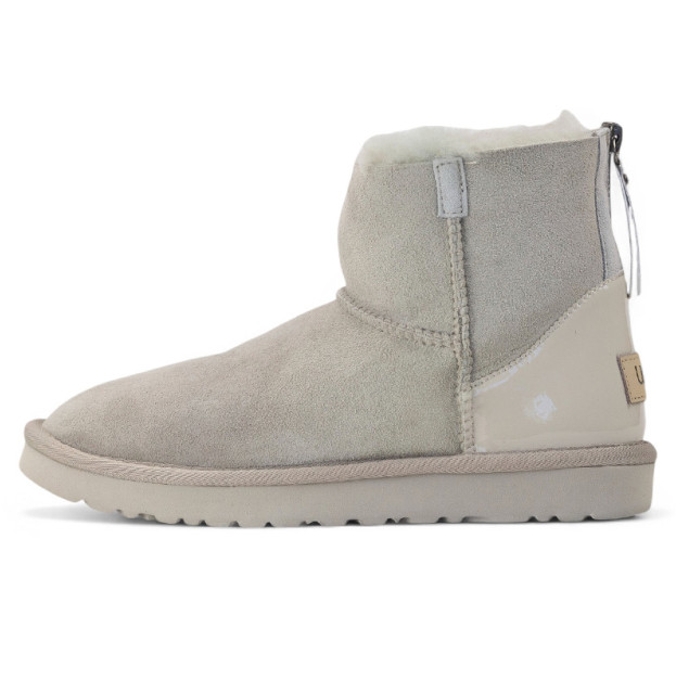 UGG Classic Mini Zip Grey Beige