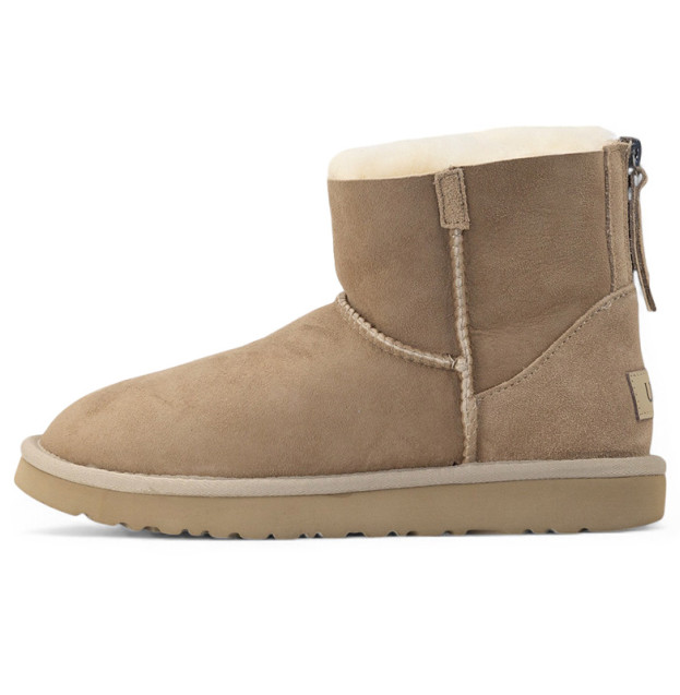 UGG Classic Mini Zip Chestnut