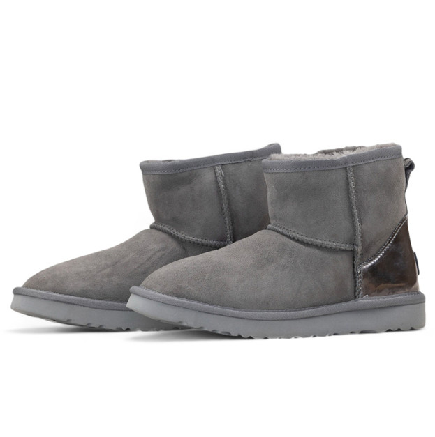 UGG Classic Mini Grey Metallic