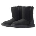 UGG Classic Short Zip II Black