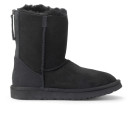 UGG Classic Short Zip II Black