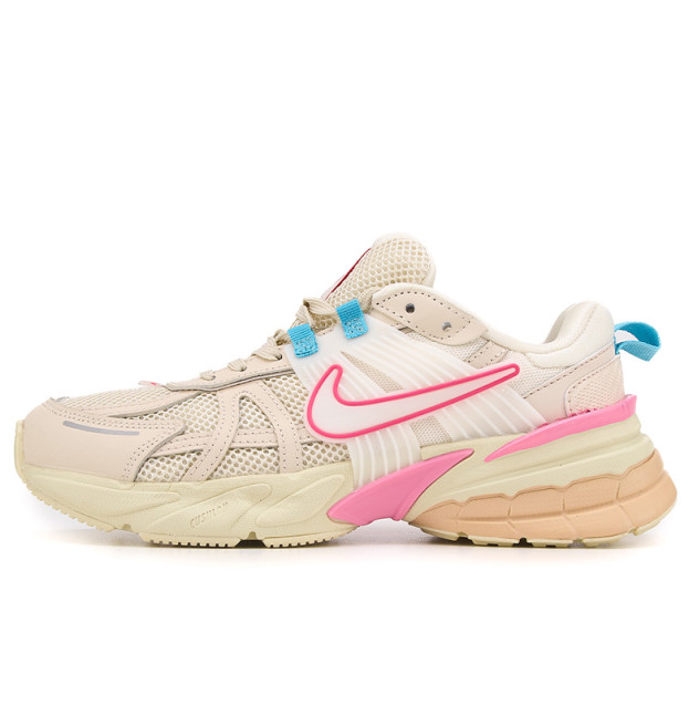 Nike V2K Runtekk Beige Pink Blue