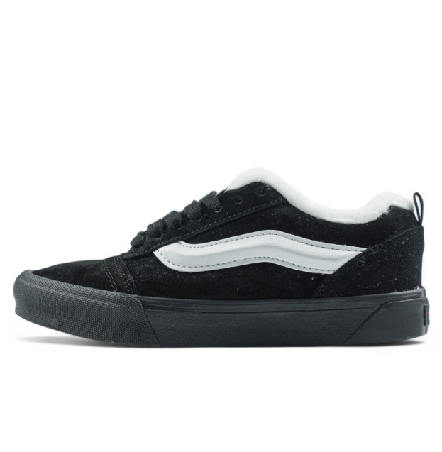 Vans Knu Skool Shoes Winter Black White З ХУТРОМ