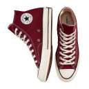  Converse Colour Vintage Canvas Chuck 70 High Top in Deep Bordeaux 171567C