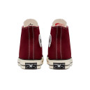  Converse Colour Vintage Canvas Chuck 70 High Top in Deep Bordeaux 171567C