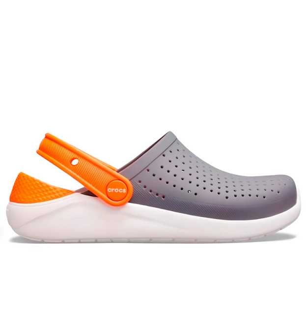 Crocs Literide Kids Charcoal White