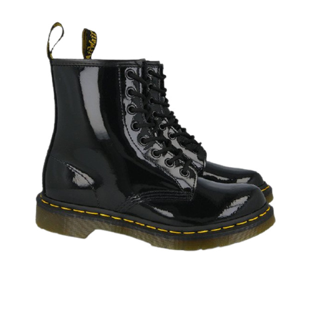Dr. Martens 1460 Patent Leather Lace Up Boots Black 11821011