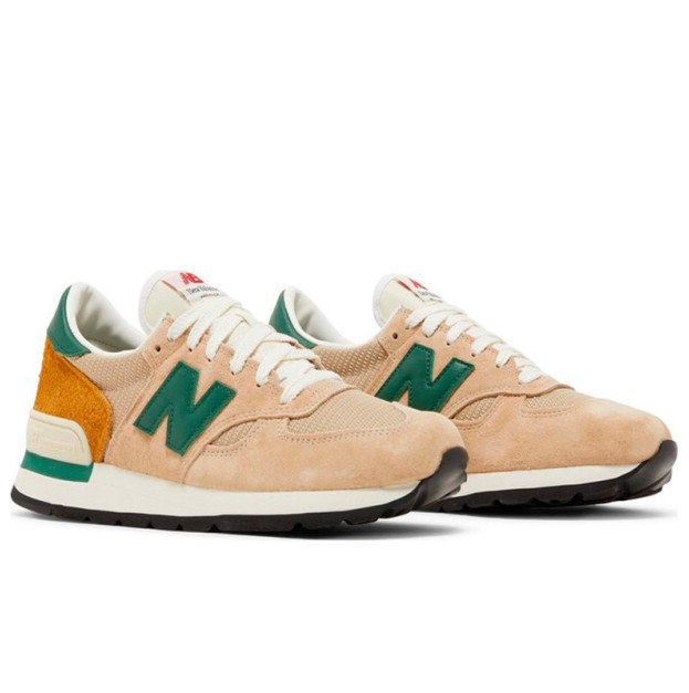 New Balance 990v1 x Teddy Santis Made in USA Tan Green M990TG1