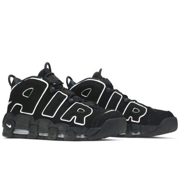 Nike Air More Uptempo Black White 414962-002