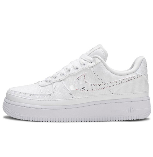 Nike Air Force 1 Low LX Tear Away Red Swoosh CJ1650-101