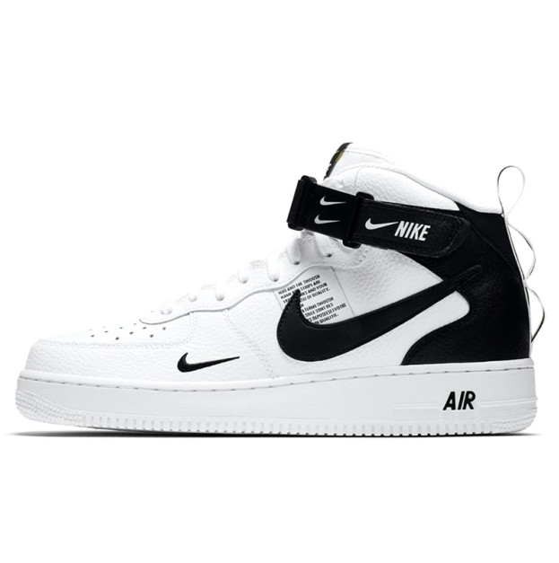 Nike Air Force 1 Mid Utility White Black 804609-103