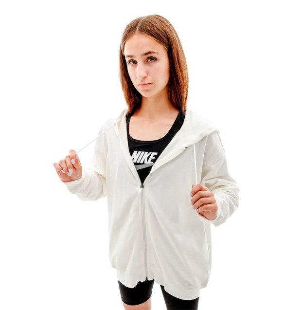 Кофта Nike NSW JRSY OS FZ HOODIE DM6415-133