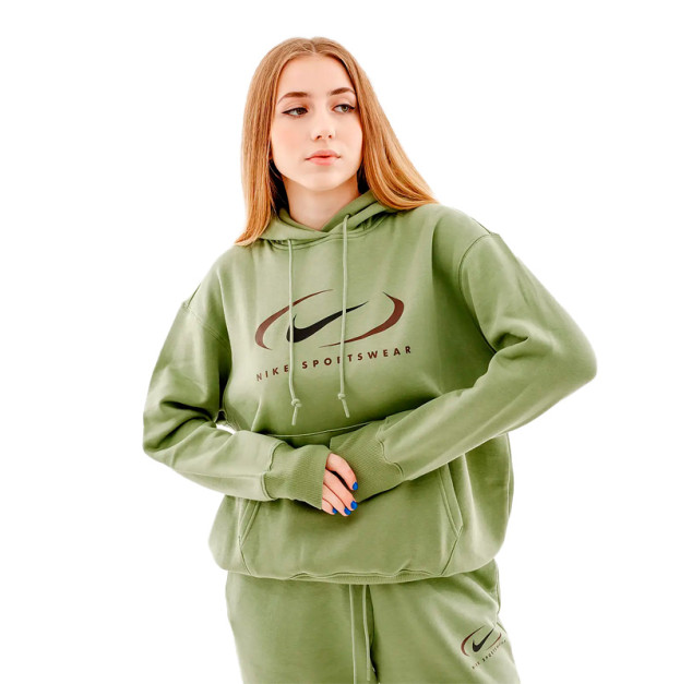 Кофта Nike NS FLC OS PO HD SWSH FN7698-386