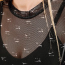 Футболка Nike NSW AIR AOP MESH SS CROP TOP DV8245-010