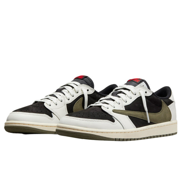 Jordan 1 Low x Travis Scott Olive DZ4137-106