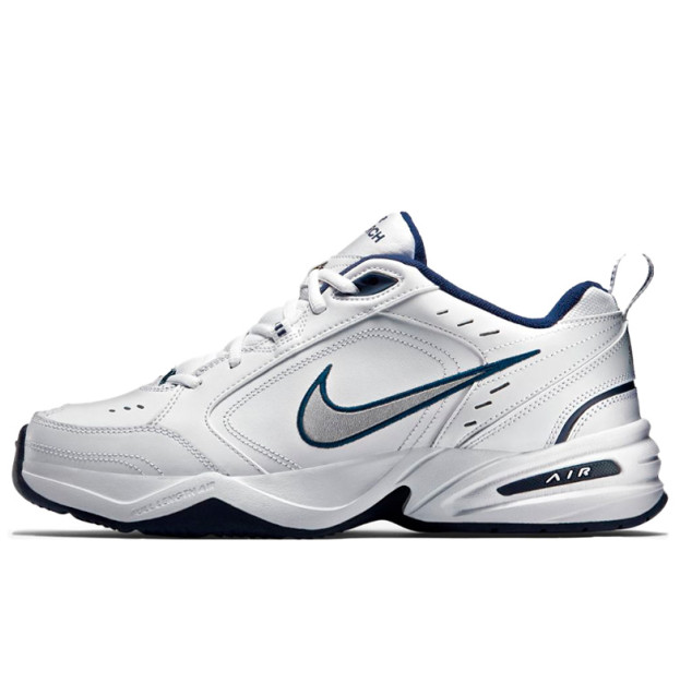 Nike Air Monarch IV White Navy 415445-102