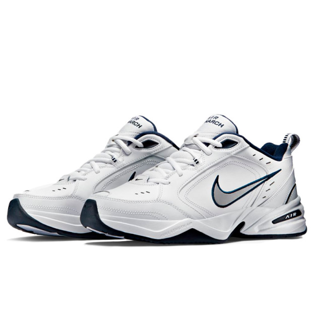 Nike Air Monarch IV White Navy 415445-102