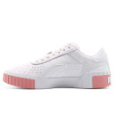 Puma White & Pink Cali Trainers 369155-07