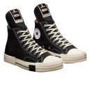 Converse Rick Owens x DRKSHDW DRKSTAR Chuck 70 High Black A00130C