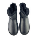 UGG Classic Mini Bailey Bling Leather Black