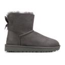 UGG Classic Mini Bailey Bow Grey