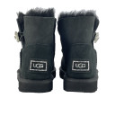 UGG Classic Mini Bailey Button Bling Black