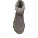 UGG Classic Mini Bailey Button Bling Grey