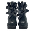 UGG Classic Short Bailey Bow III Black