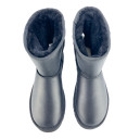 UGG Classic Short Metallic Black