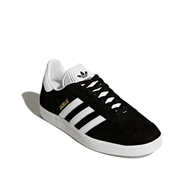 Adidas Gazelle Black White-Gold Metallic BA9595