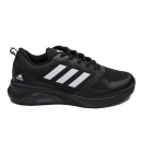 Adidas Cloudfoam Black White Termo с Флисом