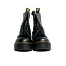 Dr. Martens Jadon Smooth Leather Boots Zip Black