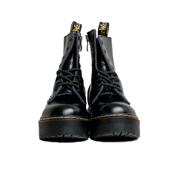 Dr. Martens Jadon Smooth Leather Boots Zip Black
