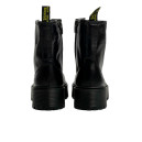 Dr. Martens Jadon Smooth Leather Platform Zip Black