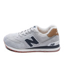 New Balance 574 Grey Navi Winter С МЕХОМ
