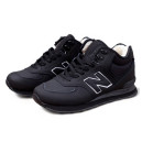 New Balance 574 Black Winter С МЕХОМ
