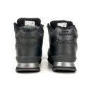 New Balance 574 Black Leather Winter С МЕХОМ