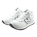 New Balance 574 White Winter С МЕХОМ