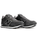 New Balance 574 High Grey Black White Winter С МЕХОМ